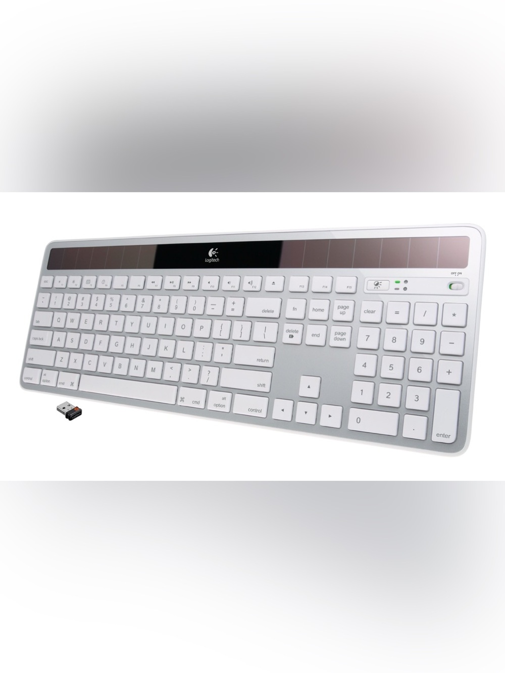 Logitech K750 Wireless Solar Keyboard for Mac